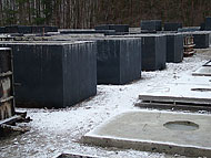 Plac produkacja szamb betonowych Kalisz